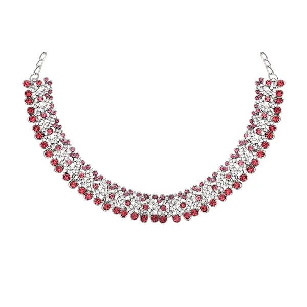 Splendid_Silver_Plated_Alloy_Jewellery/Necklace_Set_for_Women