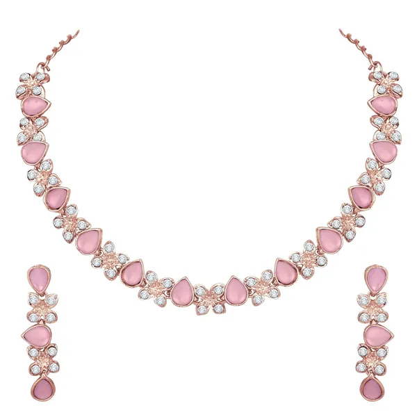 Excellent_Flower_Design_Silver_Plated_Alloy_Princess_Style_Necklace_Set_for_Women