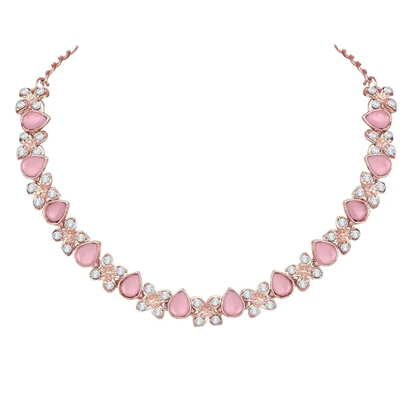 Excellent_Flower_Design_Silver_Plated_Alloy_Princess_Style_Necklace_Set_for_Women
