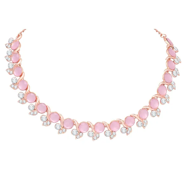 Crystal_Diamond_Women's_Necklace_Set_|_Jewellery_Set_With_Earrings