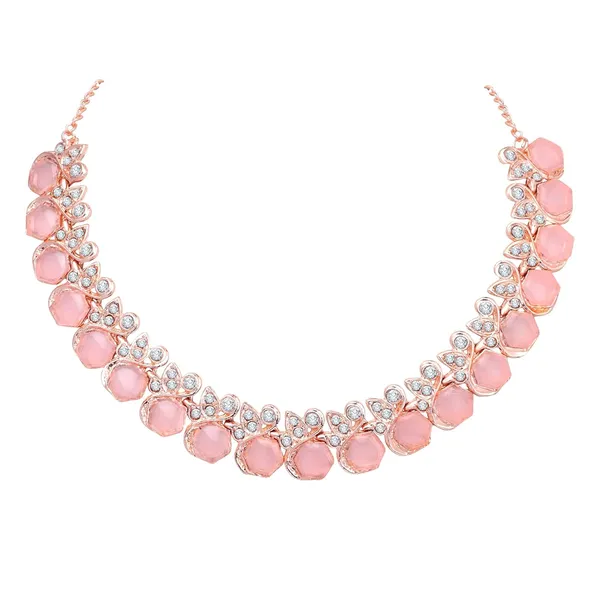 AD_Crystal_Women's_Necklace_Set_|_Jewellery_Set_With_Earrings