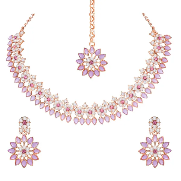 Silver_Plated_Crystal_Necklace_Jewellery_Set_with_Earrings_for_Women_Ideal_for_Party,_Wedding,_Festivals