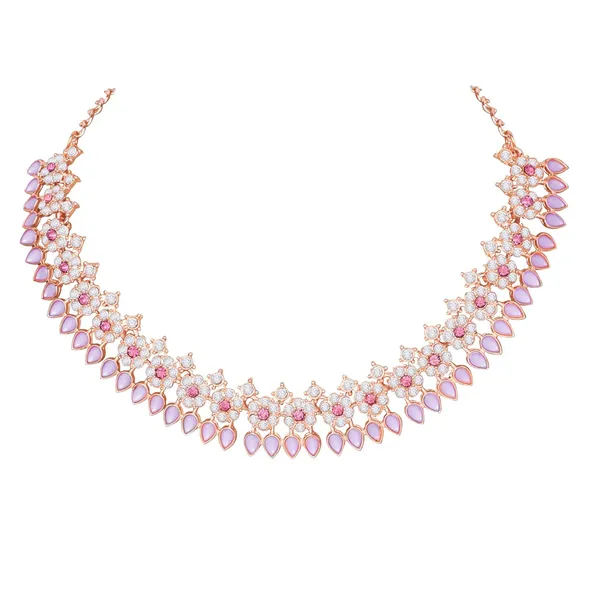 Silver_Plated_Crystal_Necklace_Jewellery_Set_with_Earrings_for_Women_Ideal_for_Party,_Wedding,_Festivals