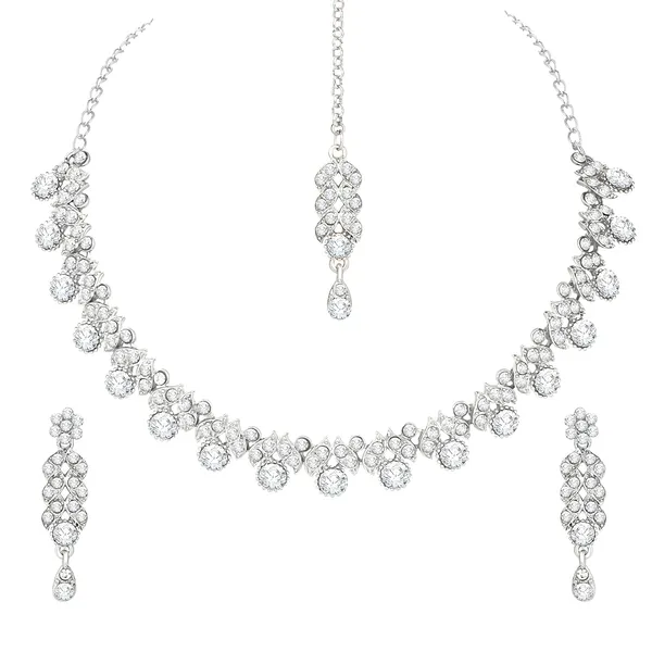 Silver_Plated_AD_Crystal_Austrian_Diamond_Necklace_Jewellery_Set_with_Earrings_&_Maang_Tikka