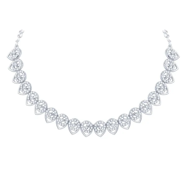 American_Diamond_AD_Necklace_with_Earrings-_Jewellery_Set_for_Women_Suited_for_Wedding,_Party,_Engagement