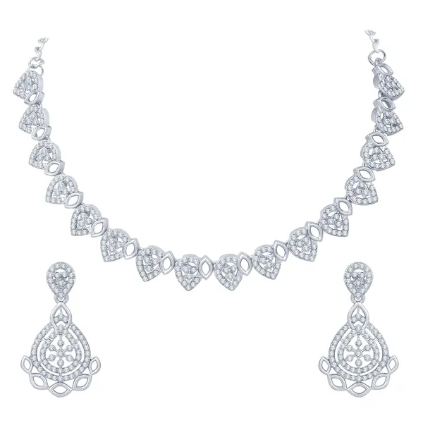 Stylish_Design_American_Diamond_AD_Necklace_Jewellery_Set_with_Earrings_for_Women_Suited_for_Wedding,_Party,_Engagement