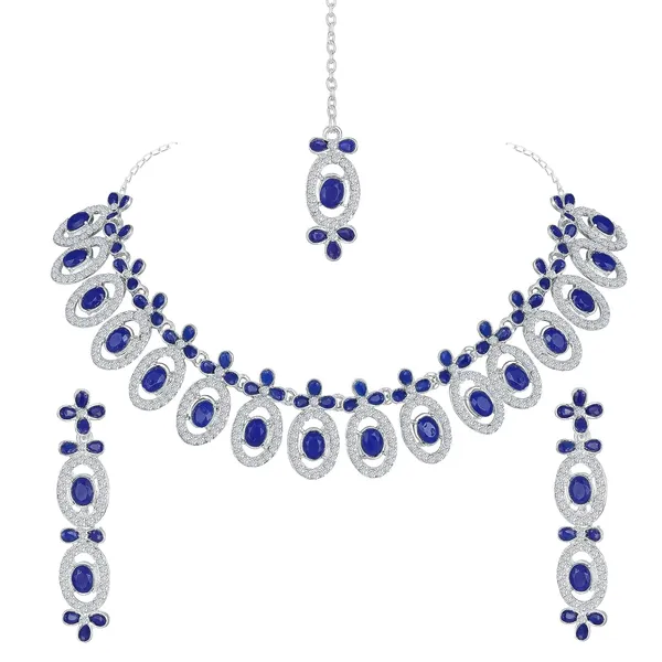 Silver_Plated_Mint_Blue_Crystals_AD_Diamond_Necklace_Jewellery_Set_for_Women_&_Girls_Suited_for_Party,_Wedding,_Engagement,_Special_Occasions