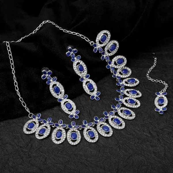 Silver_Plated_Mint_Blue_Crystals_AD_Diamond_Necklace_Jewellery_Set_for_Women_&_Girls_Suited_for_Party,_Wedding,_Engagement,_Special_Occasions