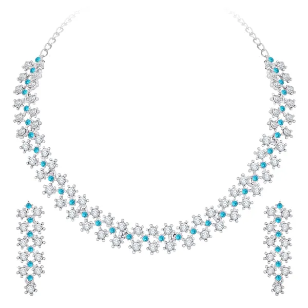 Rose_Gold_Crystal_AD_Diamond_Necklace_Jewellery_Set_with_Earrings_for_Women_and_Girls_Suits_Best_Party,_Wedding_and_Occasional_Wear