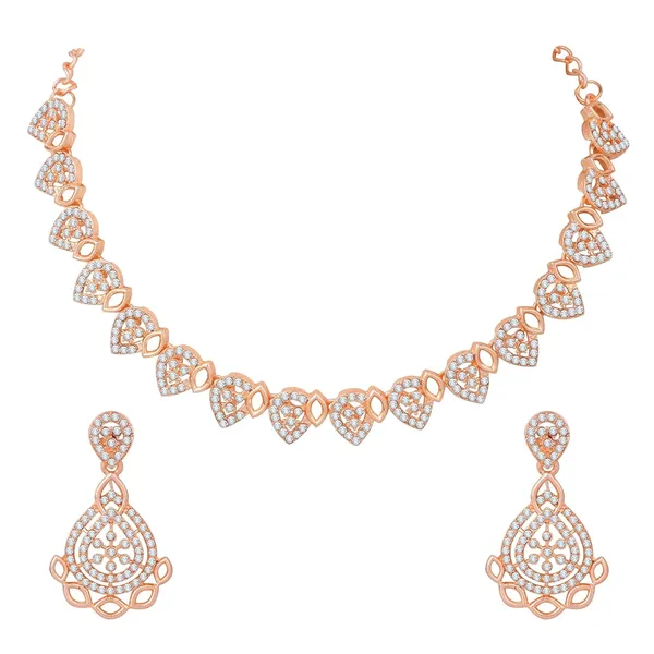 Stylish_Design_American_Diamond_AD_Necklace_Jewellery_Set_with_Earrings_for_Women_Suited_for_Wedding,_Party,_Engagement