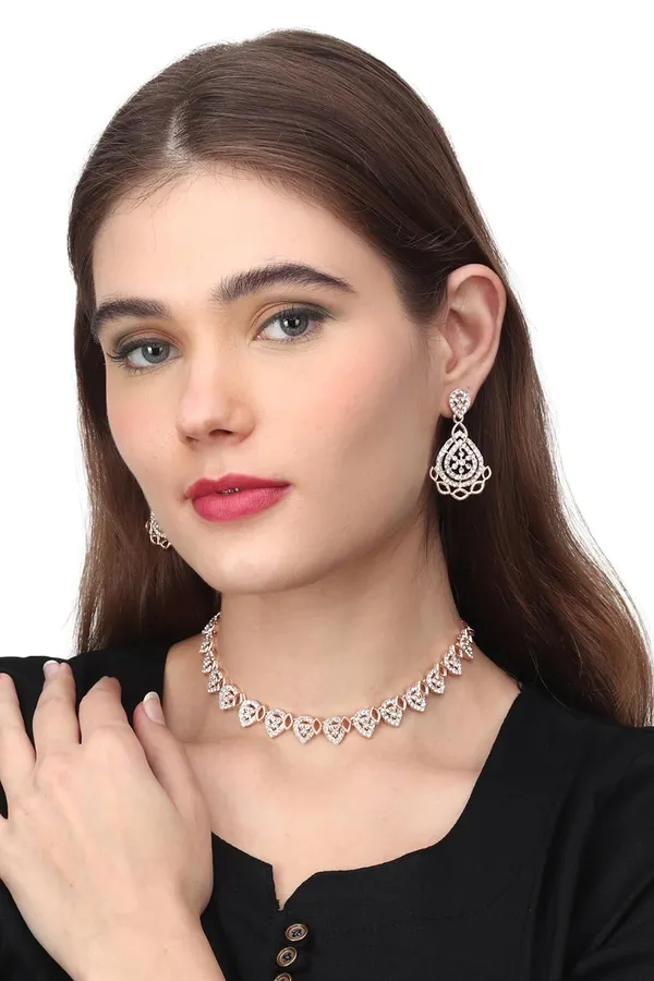 Stylish_Design_American_Diamond_AD_Necklace_Jewellery_Set_with_Earrings_for_Women_Suited_for_Wedding,_Party,_Engagement