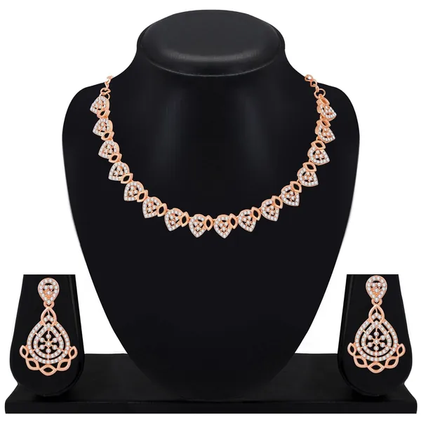 Stylish_Design_American_Diamond_AD_Necklace_Jewellery_Set_with_Earrings_for_Women_Suited_for_Wedding,_Party,_Engagement