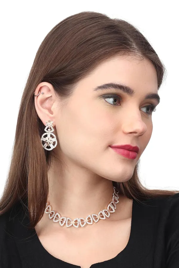Designer_American_Diamond_AD_Necklace_Jewellery_Set_with_Earrings_for_Women_Suited_for_Wedding,_Party,_Engagement