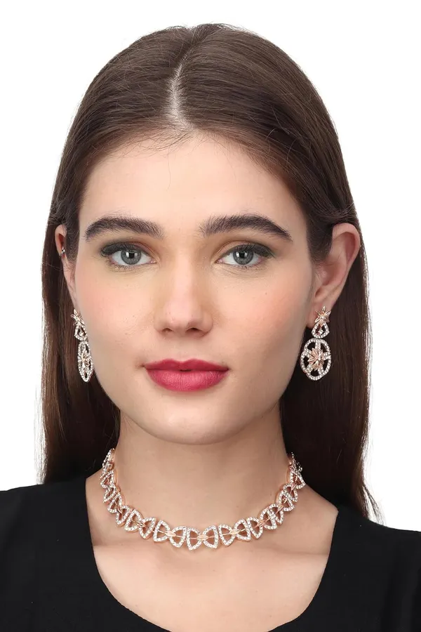Designer_American_Diamond_AD_Necklace_Jewellery_Set_with_Earrings_for_Women_Suited_for_Wedding,_Party,_Engagement