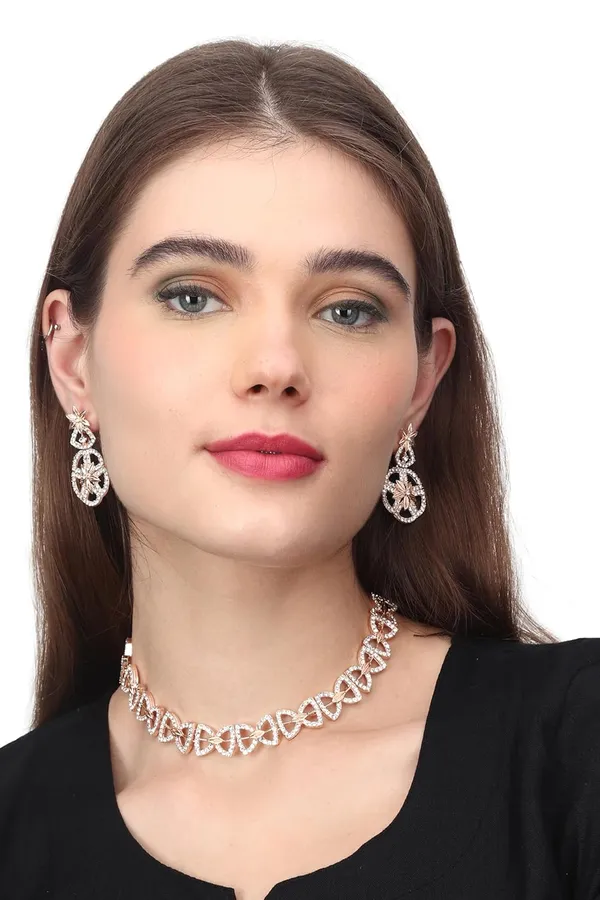 Designer_American_Diamond_AD_Necklace_Jewellery_Set_with_Earrings_for_Women_Suited_for_Wedding,_Party,_Engagement