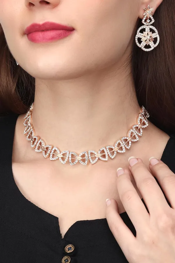 Designer_American_Diamond_AD_Necklace_Jewellery_Set_with_Earrings_for_Women_Suited_for_Wedding,_Party,_Engagement