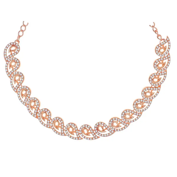 Latest_Design_American_Diamond_AD_Necklace_Jewellery_Set_with_Earrings_for_Women_Suited_for_Wedding,_Party,_Engagement