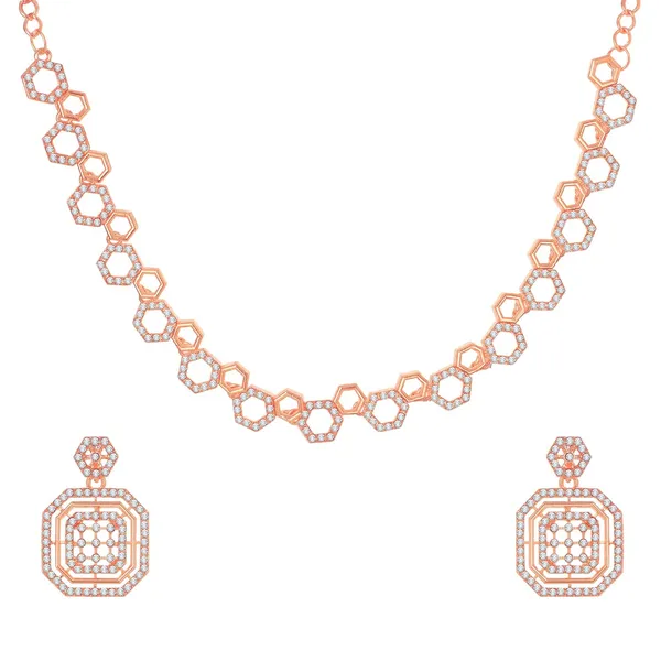 Elegant_Design_American_Diamond_AD_Necklace_Jewellery_Set_with_Earrings_for_Women_Suited_for_Wedding,_Party,_Engagement