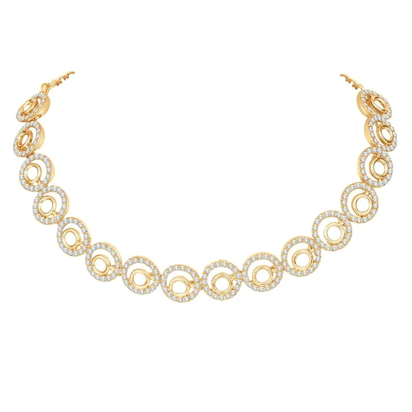 Latest_Design_American_Diamond_AD_Necklace_with_Earrings_-_Jewellery_Set_for_Women_Suited_for_Wedding,_Party,_Engagement