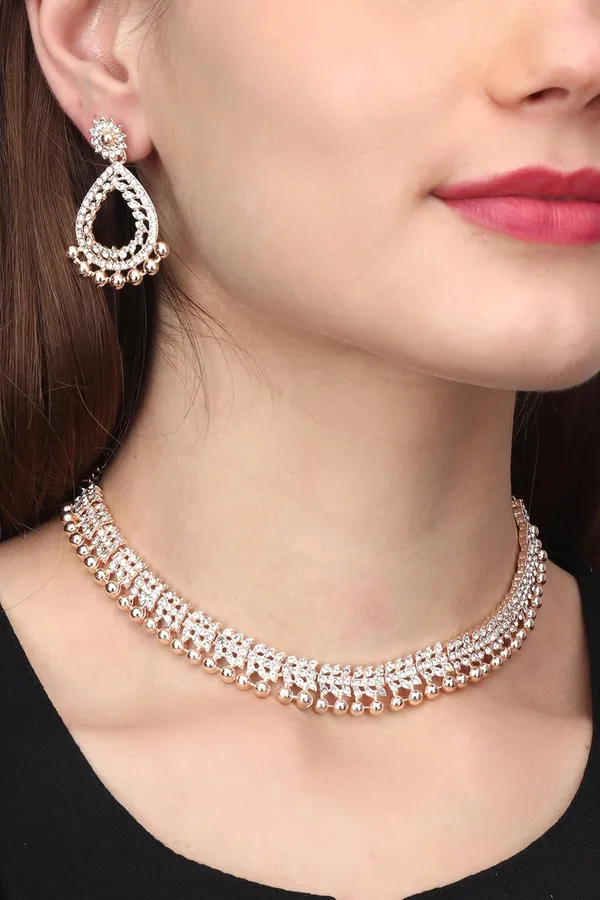 Designer_American_Diamond_AD_Necklace_with_Earrings_-_Jewellery_Set_for_Women_Suited_for_Wedding,_Party,_Engagement