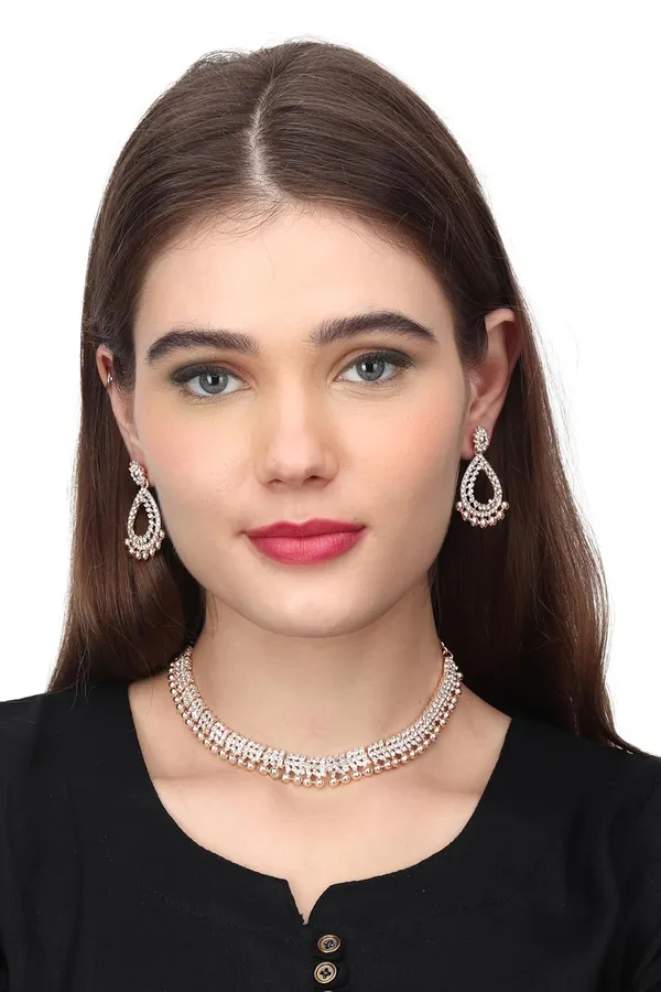 Designer_American_Diamond_AD_Necklace_with_Earrings_-_Jewellery_Set_for_Women_Suited_for_Wedding,_Party,_Engagement