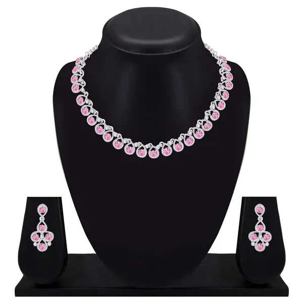Silver_Plated_Alloy_Necklace_Set_with_Earrings_For_Women_(RF5461)