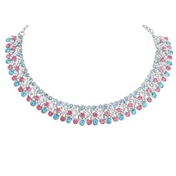 Splendid_Silver_Plated_Alloy_Jewellery/Necklace_Set_for_Women