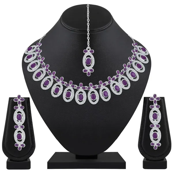 Silver_Plated_Mint_Blue_Crystals_AD_Diamond_Necklace_Jewellery_Set_for_Women_&_Girls_Suited_for_Party,_Wedding,_Engagement,_Special_Occasions