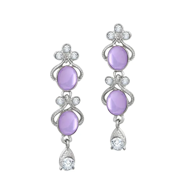 Silver_Plated_Monlisa_Stone_Necklace_Jewellery_Set_with_Earrings