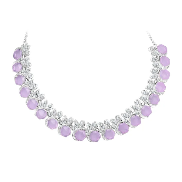 AD_Crystal_Women's_Necklace_Set_|_Jewellery_Set_With_Earrings