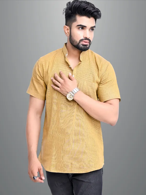 https://cdn-image.blitzshopdeck.in/ShopdeckCatalogue/tr:f-webp,w-600,fo-auto/6598f943e383bd2bdcd14535/media/QUA-MUSTARD-CROSS-S-COTTON-MENS-KURTA_1705569275931_jvtzqrh20tel6h9.jpg__Men's Exclusive