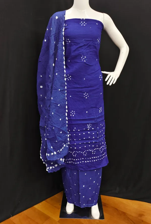 Unstitched_Suit_Dress_Material_|_Sanaya_Pure_Cotton_Hand_Bandhej_Bandhani_|_Premium_Unstitched_Suit_Material_For_Her_|_4.50_Meter_Top_&_Bottom_With_2_Meter_Dupatta