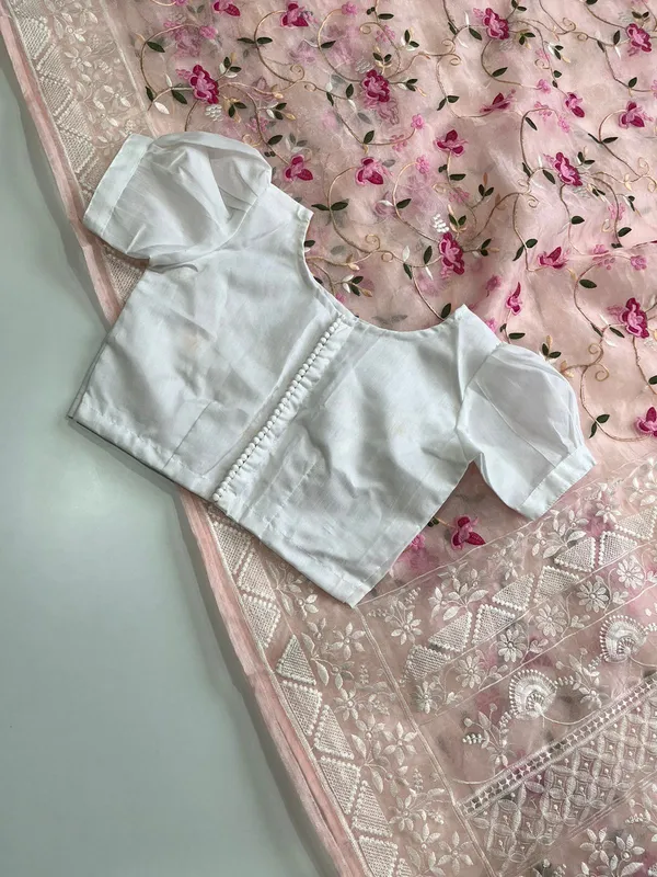 Baby_Pink_Embroidered_Organza_Silk_Saree_With_Blouse_Piece