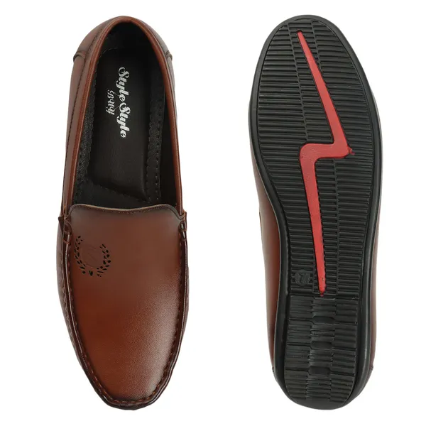 Tan_Synthetic_Leather_Loafers_for_Men