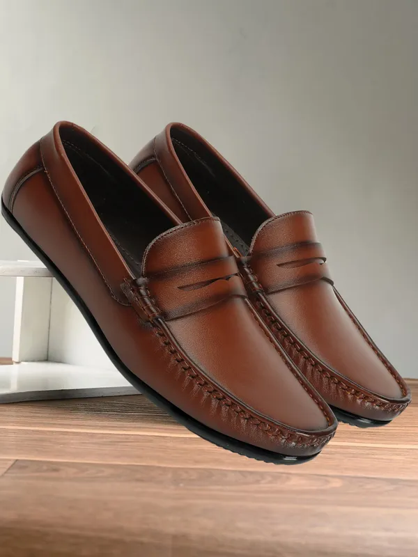 Tan_Synthetic_Leather_Loafers_for_Men