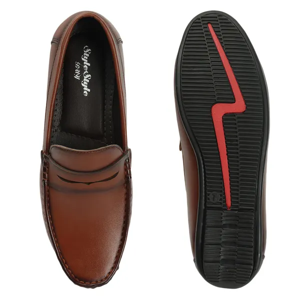 Tan_Synthetic_Leather_Loafers_for_Men