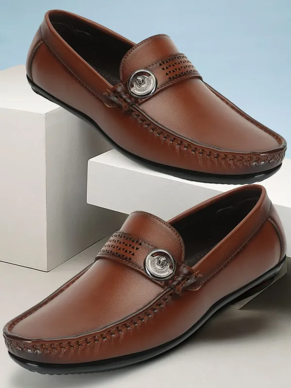 Tan_Synthetic_Leather_Loafers_for_Men