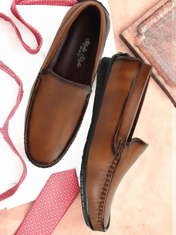 Tan_Synthetic_Leather_Loafers_for_Men