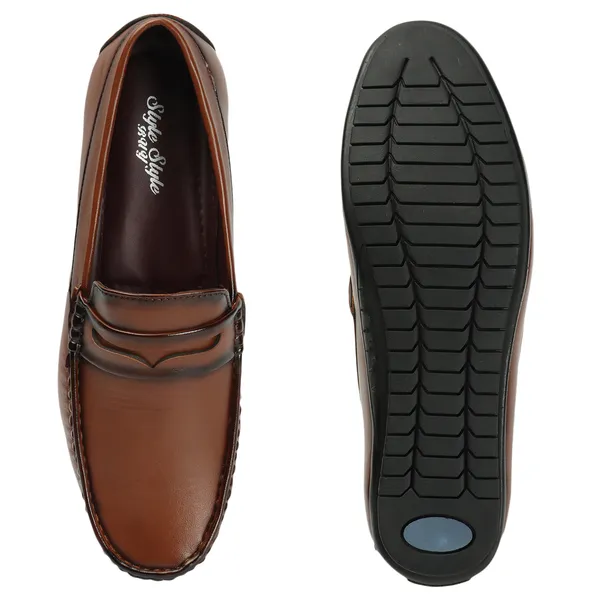 Tan_Synthetic_Leather_Loafers_for_Men