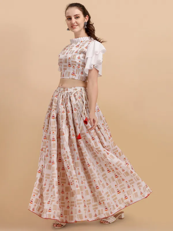 White_Casual_Printed_Women_White_Top