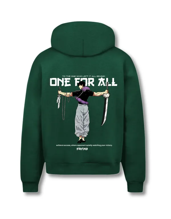 Green_Unisex_One_For_All_one_who_left_it_all_behind_1.2_Full_Sleeve