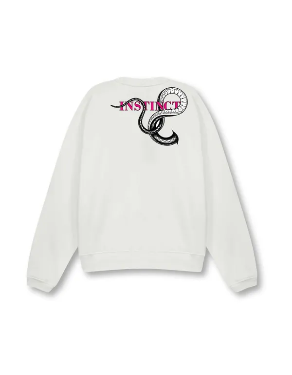 White_Unisex__Snake_Venomous_Full_Sleeve