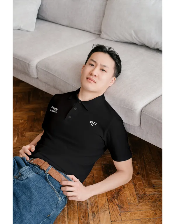 Black_Unisex__Black_Signature_Half_Sleeve_Polo