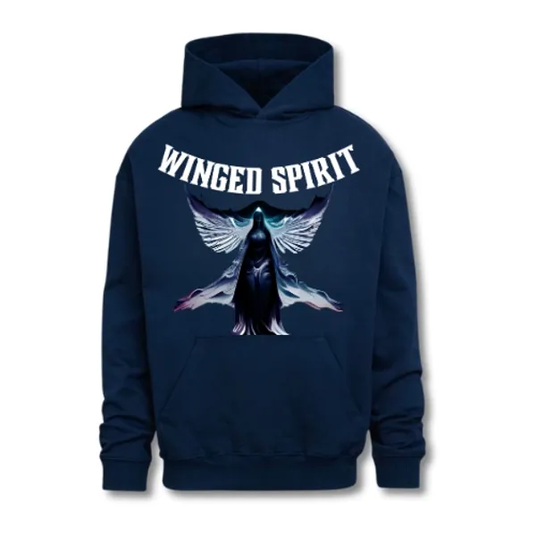 Navy_Blue_Unisex_Winged_Man_Hoodie