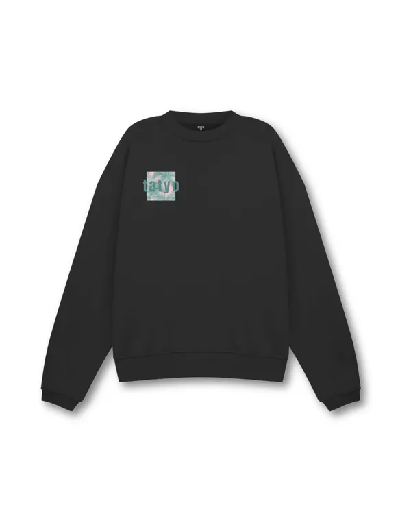 Black_Unisex_Palms_Tree_Full_Sleeve