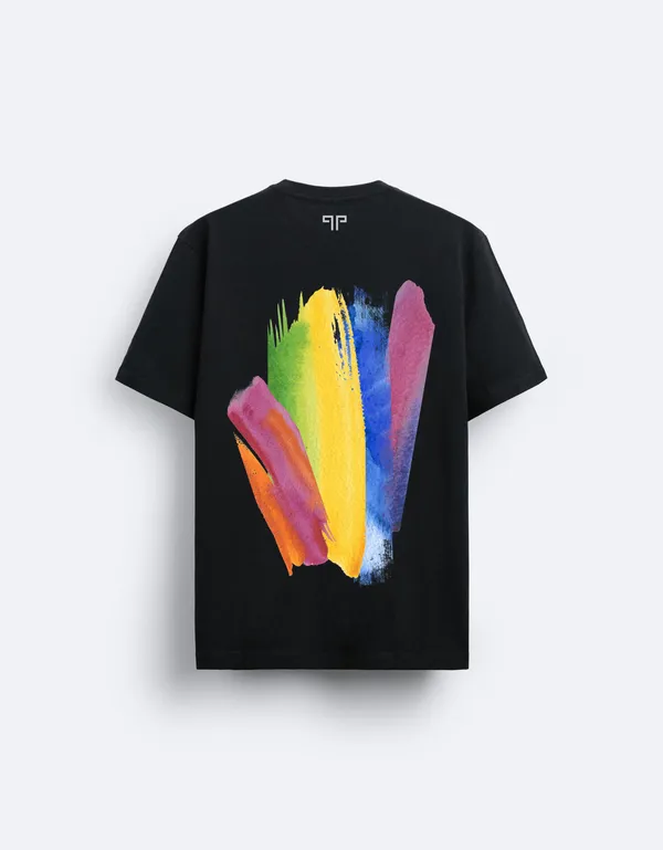 Black_Unisex__Brush_Canvas_Art_Oversized