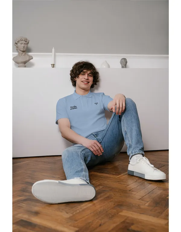 Skyblue_Unisex_Skyblue_Signature_Half_Sleeve_Polo