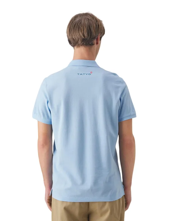 Skyblue_Unisex_Skyblue_Signature_Half_Sleeve_Polo