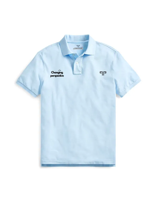 Skyblue_Unisex_Skyblue_Signature_Half_Sleeve_Polo