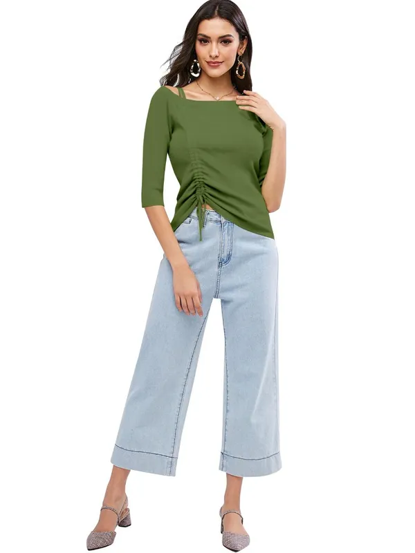 Green_Stylish_&_Elegent_Tops_for_women